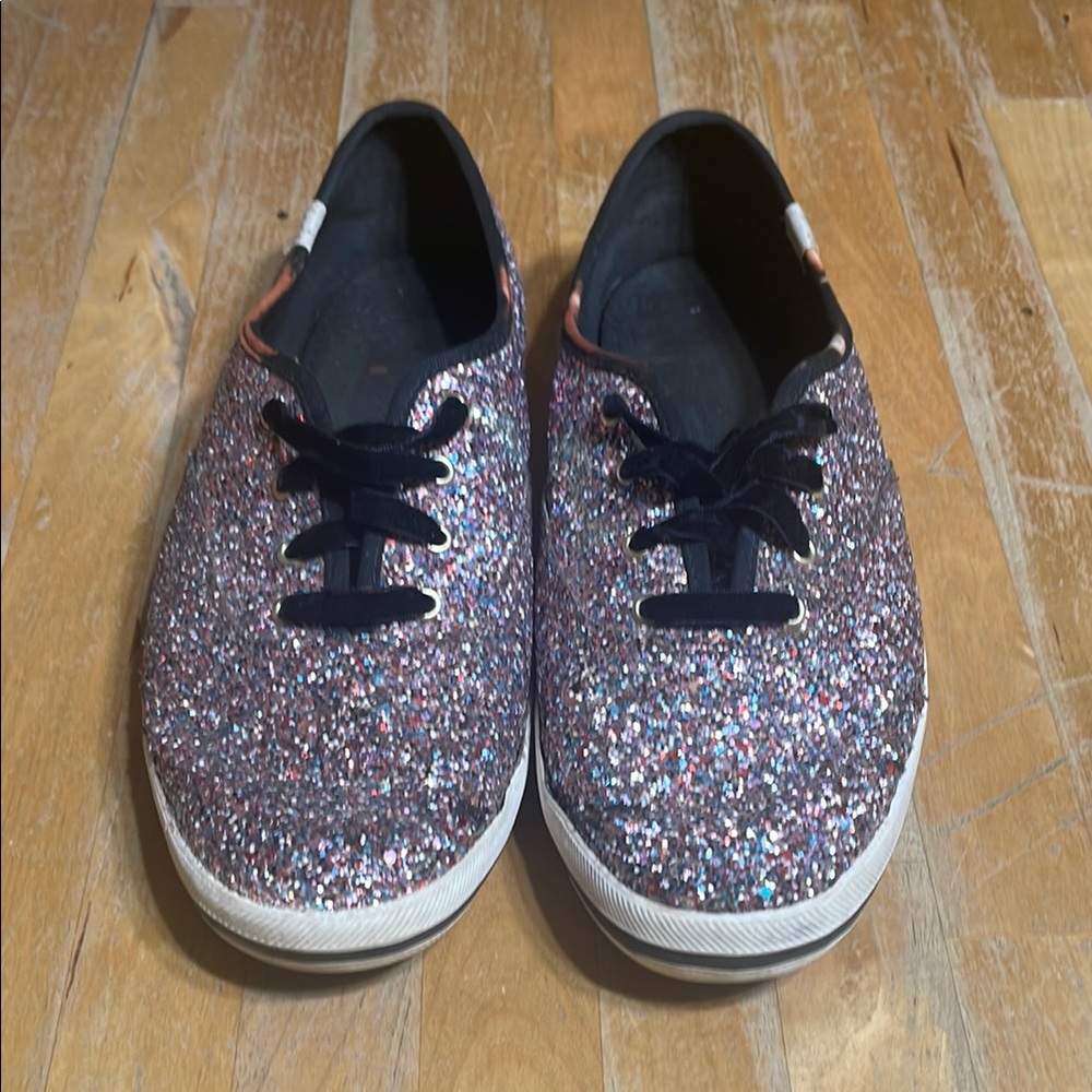 Keds X Kate Spade  Glitter Sneakers